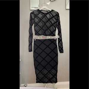 Women’s top and skirt set